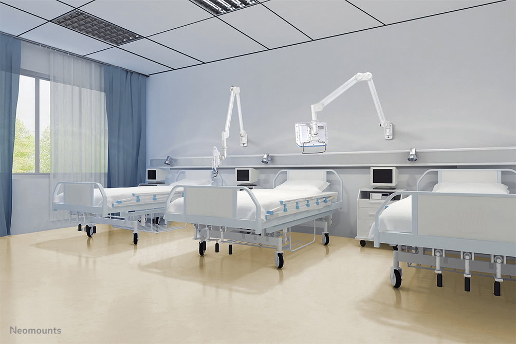 Neomounts FPMA-HAW200 Medical monitor arm wall 10-27" - h 0-149 cm - gas spring